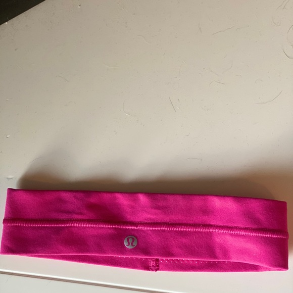 LULULEMON PINK HEADBAND - Picture 1 of 2